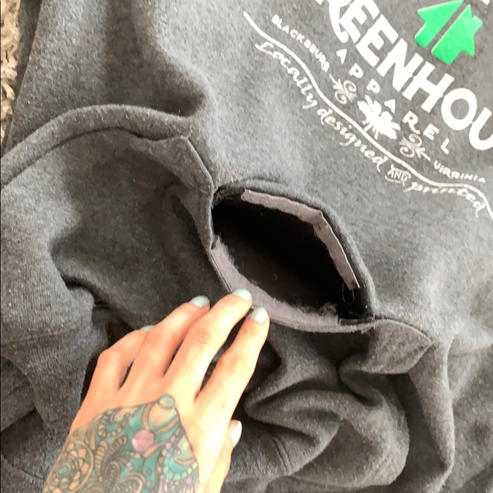 Vintage Greenhouse Apparel Hoodie - Picture 4 of 5